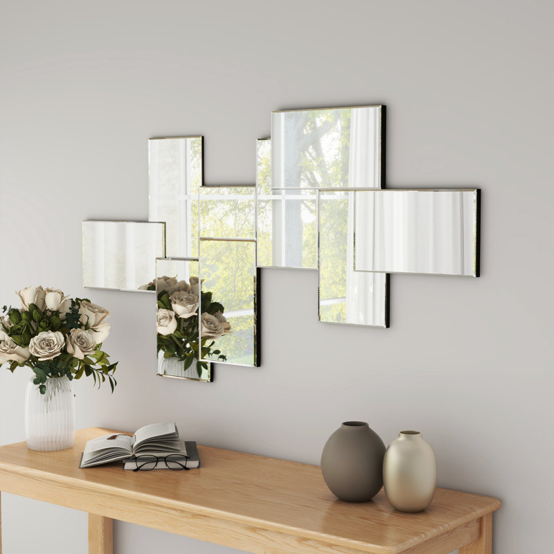 Wrought Studio™ Amrita Asymmetrical Accent Cluster Wall Mirror